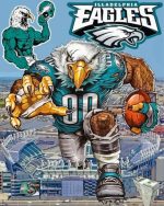 The Philadelphia Eagles Poster paint by number