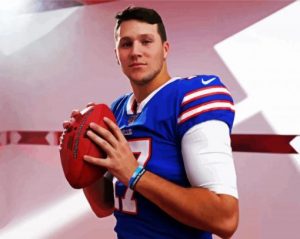 The Buffalo Bills Player Paint By Number