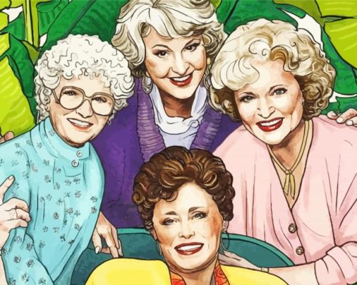 The Golden Girls Paint By Numbers