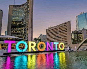 Toronto City Paint By Numbers