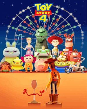 Toy story 4 paint by numbers