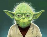 Yoda Portrait paint by numbers