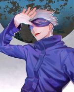 Satoru Gojo Paint By Numbers