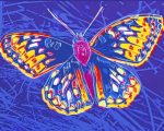 Andy Warhol Butterfly Paint By Number