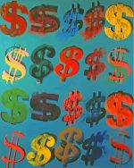 Andy Warhol Dollar Sign Paint By Number