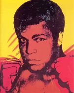 Andy Warhol Muhammad Ali Paint By Number