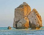 Aphrodites Rock Cyprus Paint By Number