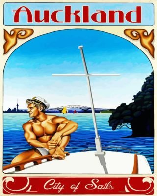 Auckland City Of Sails Paint By Number