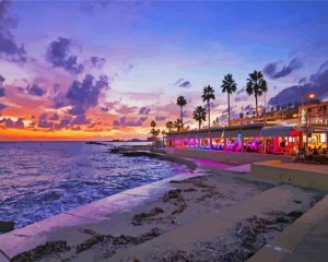 Ayia Napa Sunset Paint By Number