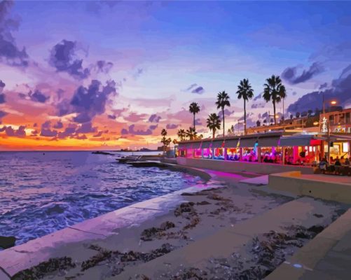 Ayia Napa Sunset Paint By Number