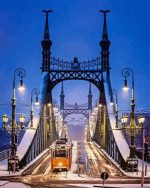 Budapest Liberty Bridge Paint By Number