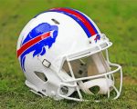 Buffalo Bills Helmet Paint By Number