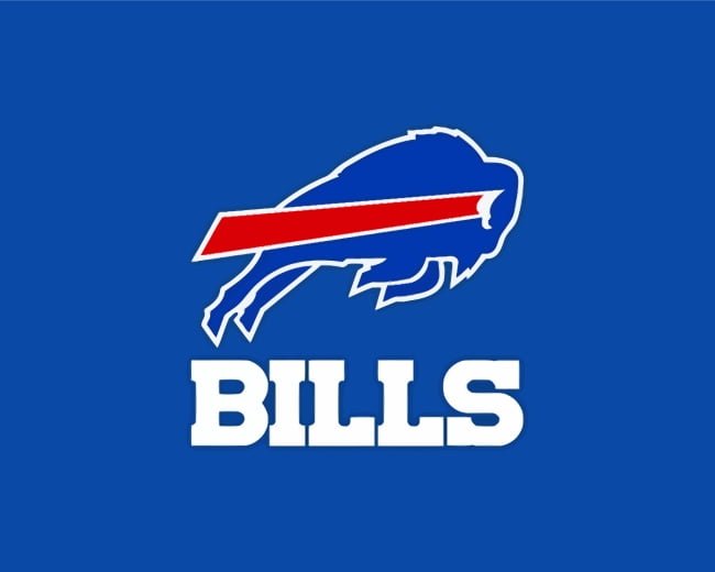 Buffalo Bills Logo Art Paint By Number