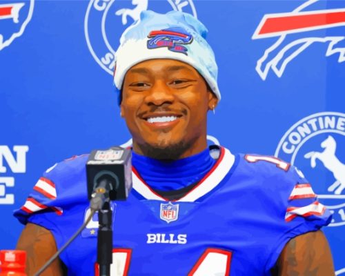 Stefon Diggs Paint By Number