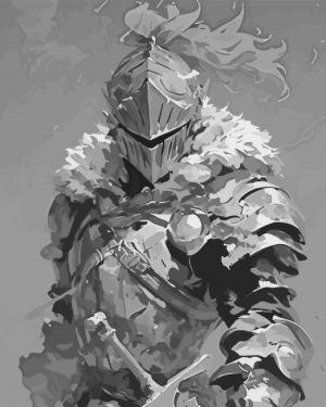 Cool Warrior Paint By Number