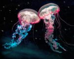 Galaxy Jellyfishes Paint By Numbers