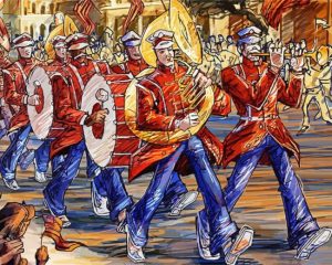 Independence Day Celebration Paint By Number