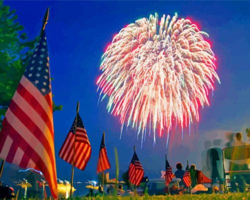 Independence Day Paint By Number