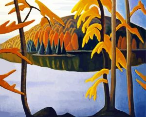 Group Of Seven Northern Lake Paint By Numbers