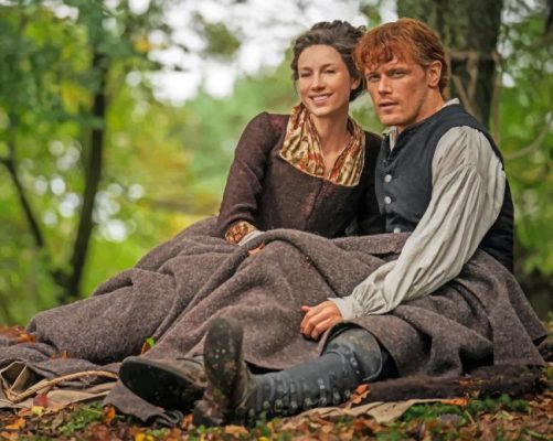 Jamie And Claire Outlander Paint By Numbers
