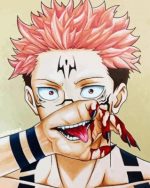 Ryomen Sukuna Paint By Numbers