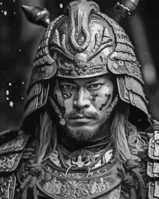 Samurai Paint By Number