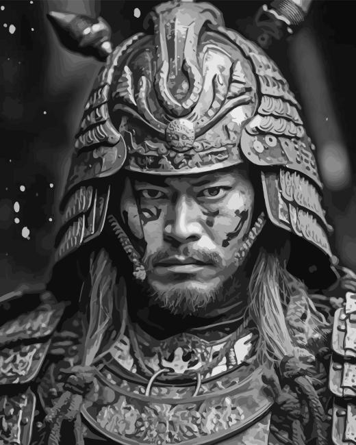 Samurai Paint By Number