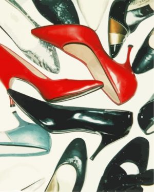 Shoes Andy Warhol Paint By Number
