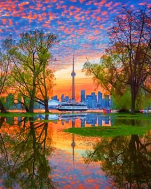 Toronto Canada Paint By Numbers
