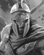 Warrior Paint By Number