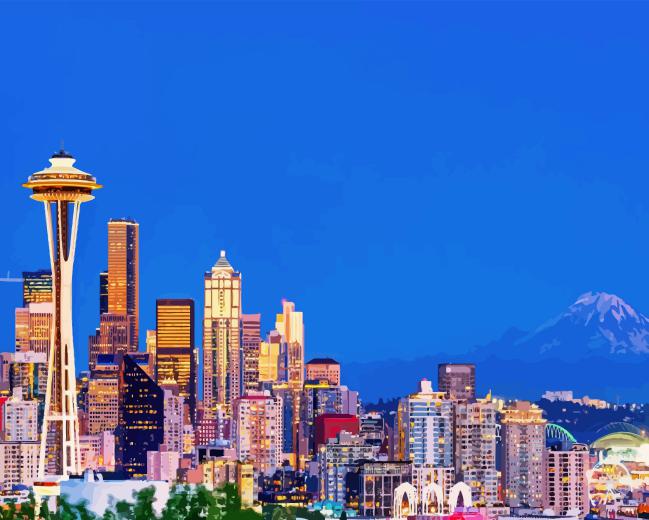 West Seattle Paint By Numbers