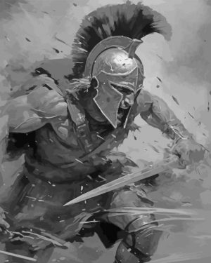 Wild Warrior Paint By Number