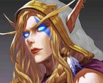 Blood Elf World of Warcraft Paint By Numbers