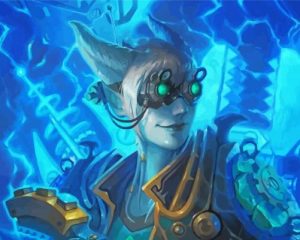 Draenei World Of Warcraft Paint By Numbers
