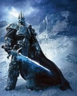 World Of Warcraft Lich King paint by numbers