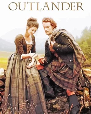 Outlander Serie Poster Paint By Numbers