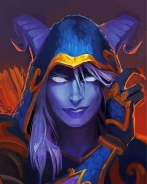 World Of Warcraft Game Paint By Numbers