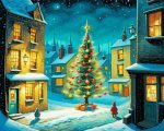 Christmas Night Paint By Number