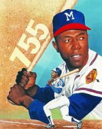 Henry Louis Aaron Paint by Number