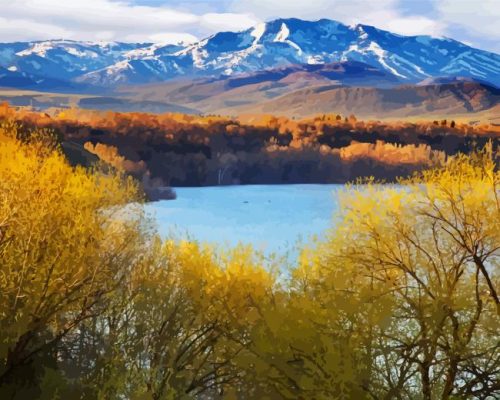 Hyrum Utah Paint by Number