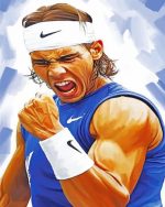 Rafael Nadal Art Paint by Number