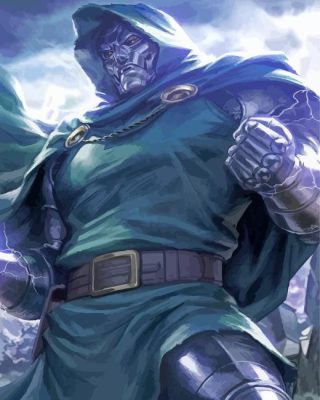 Dr Doom Multiverse Madness Paint by Number