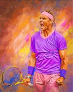 Rafael Nadal Player Paint by Number
