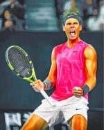 Cool Rafael Nadal Paint by Number