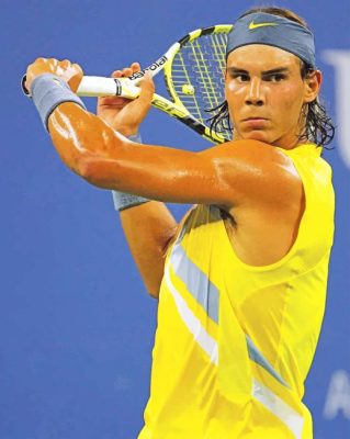 Rafael Nadal Paint by Number
