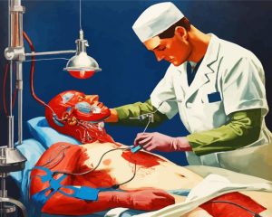 Vintage Surgeon Paint by Number