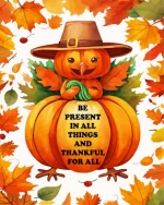 Be Thankful Paint by Number