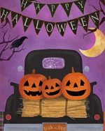 Halloween Truck Paint by Number