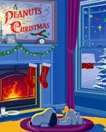 Christmas Peanuts Paint by Number