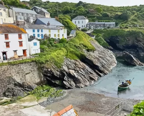 England Portloe Paint by Number